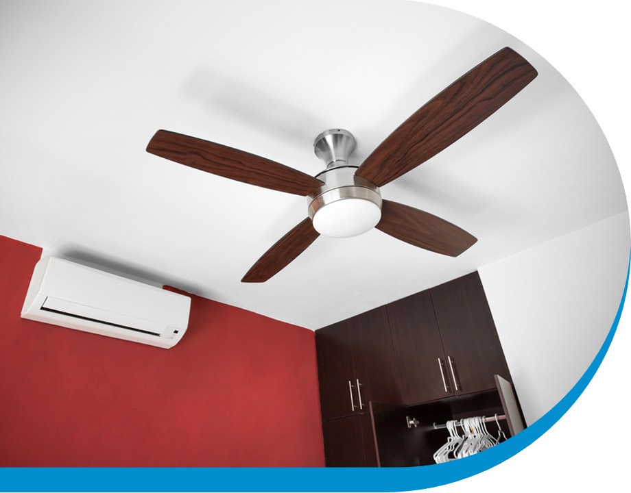 Wooden Ceiling Fan — Reliable Local Plumbers in Gold Coast
