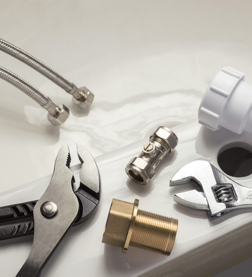 Plumbing Equipment on Sink — Reliable Local Plumbers in Helensvale, QLD