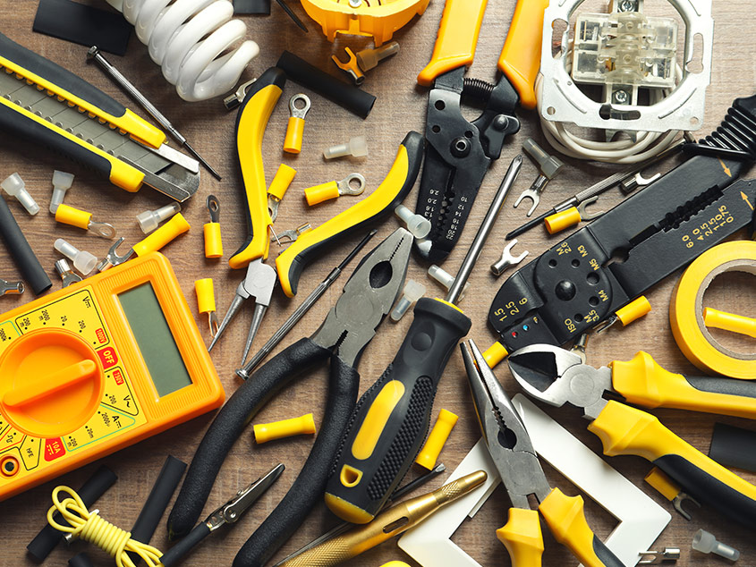 Different Electrical Tools — Reliable Local Electricians in Palm Beach, QLD