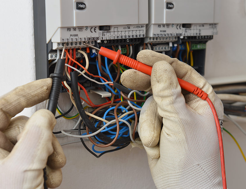 Checking Voltage With a Multimeter — Reliable Local Electricians in Burleigh, QLD