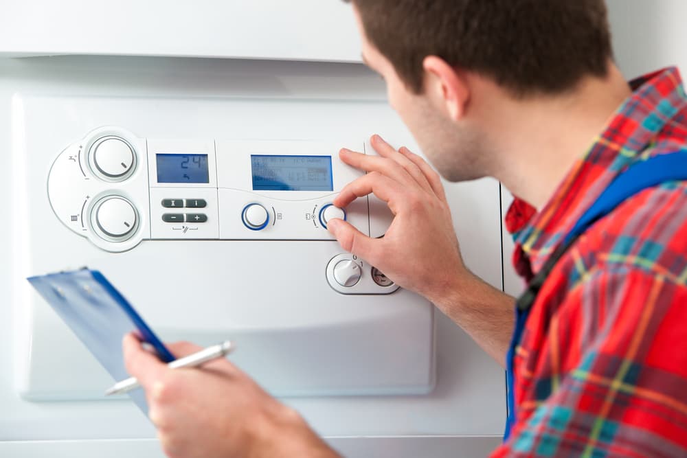 Hot water device setting — Reliable Local Electricians in Helensvale, QLD