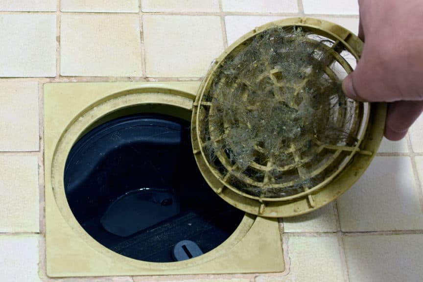 Dirty drain filter — Reliable Local Electricians in Helensvale, QLD