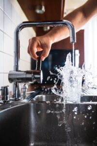 Faucet dripping water — Reliable Local Electricians in Helensvale, QLD