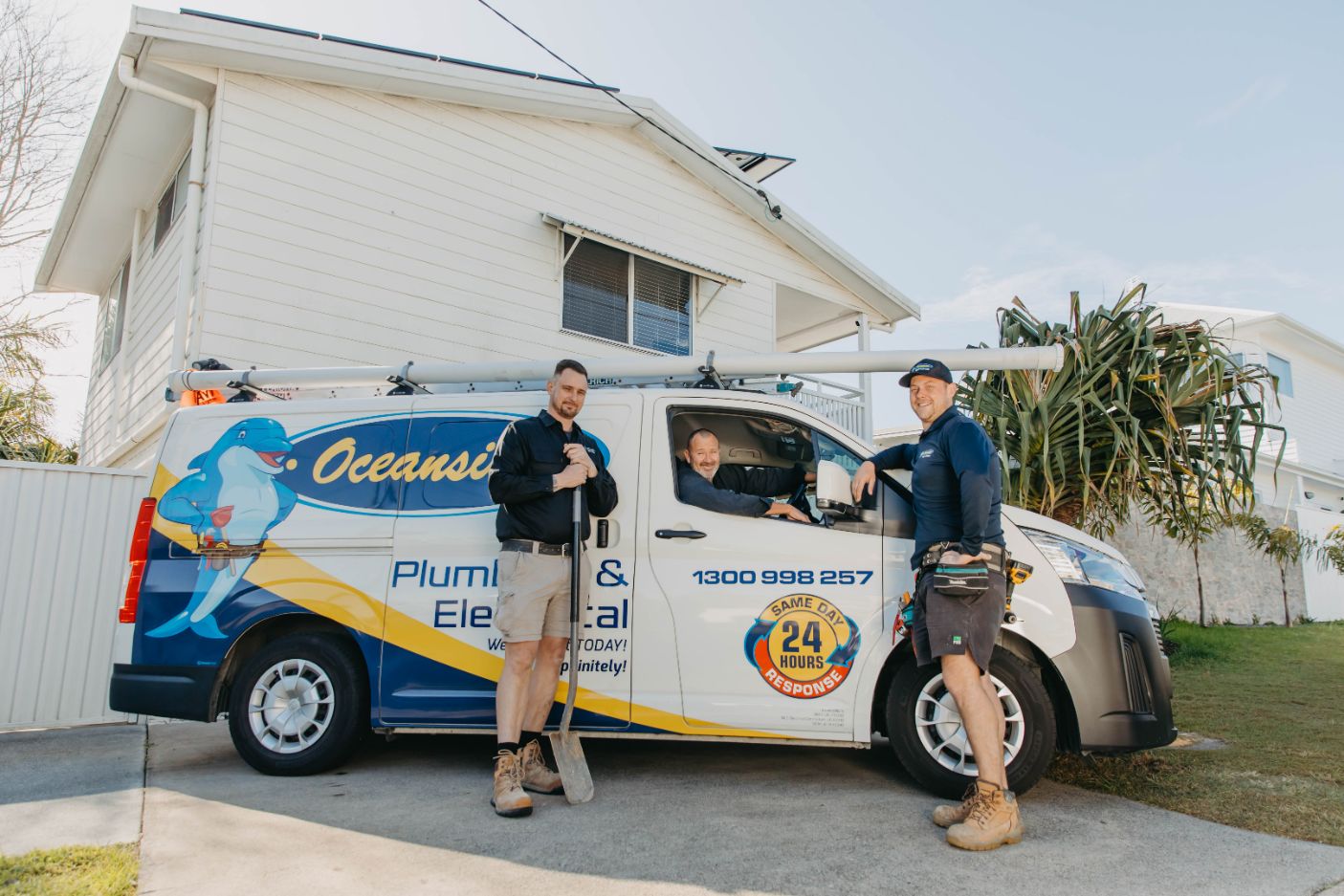 Oceanside Plumbers — Reliable Local Electricians in Helensvale, QLD