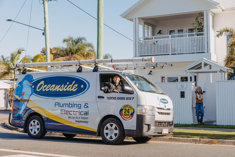 A Reliable Plumber In A Vehicle