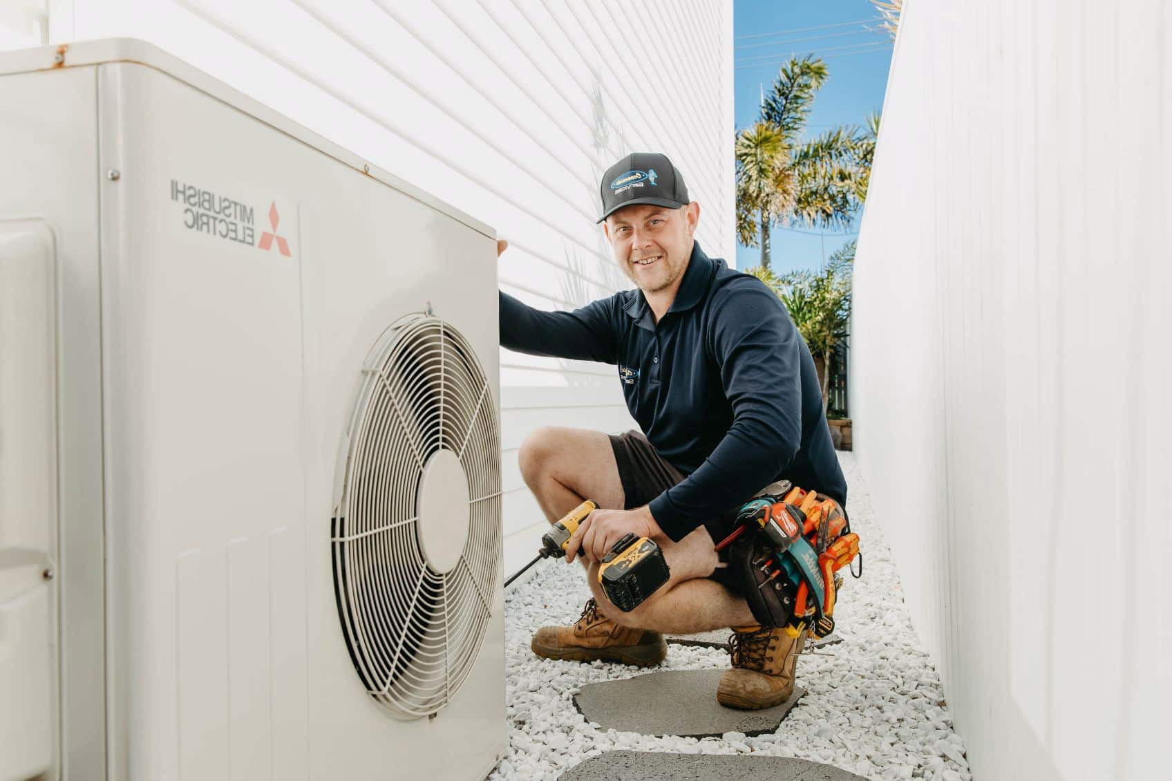 Outdoor Unit For An Air Conditioning On The Gold Coast